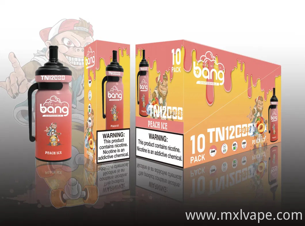 China Wholesale Custom Vaporizer Disposable Vaper Pen Bang Tn 12000 Puffs in Stock